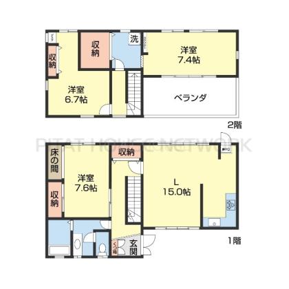  間取り図写真