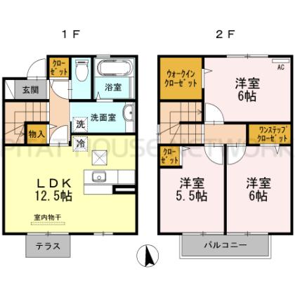  間取り図写真