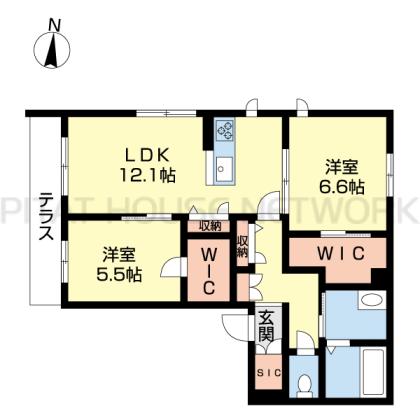  間取り図写真