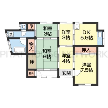  間取り図写真