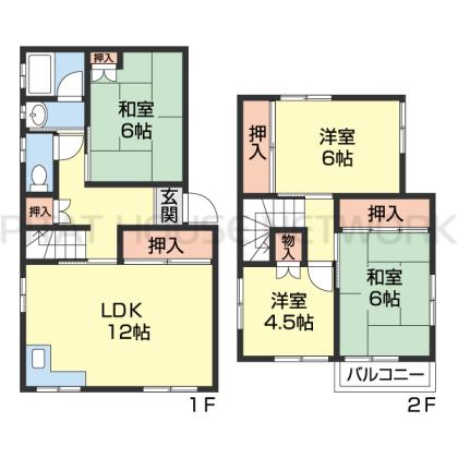 間取り図写真