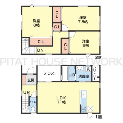  間取り図写真