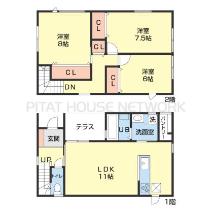  間取り図写真