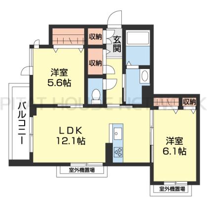  間取り図写真