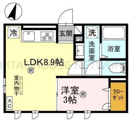  間取り図写真