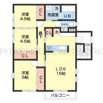  間取り図写真
