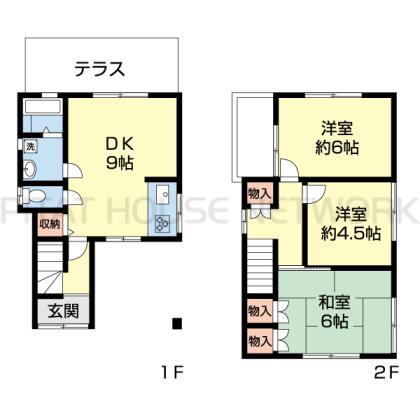  間取り図写真
