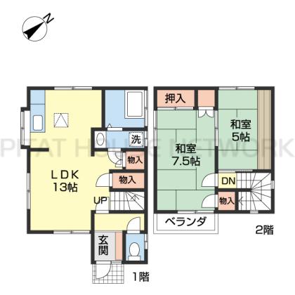  間取り図写真
