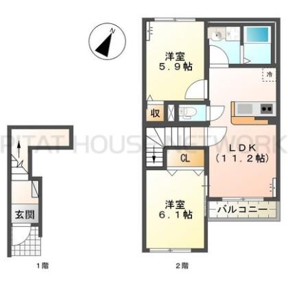  間取り図写真