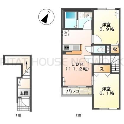  間取り図写真