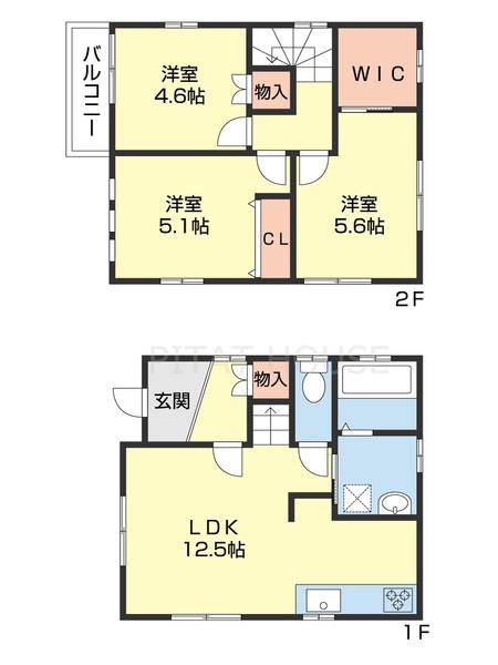 フジパレス戸建賃貸秋葉町（7） 間取り図画像