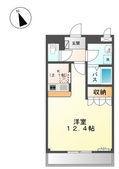 ヴェニール紀ノ川（110） 間取り図画像
