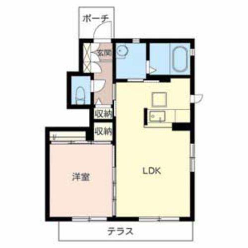 シャーメゾンUEDA（101） 間取り図画像