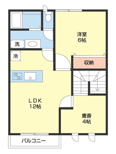 カーザドルチェ（202） 間取り図画像