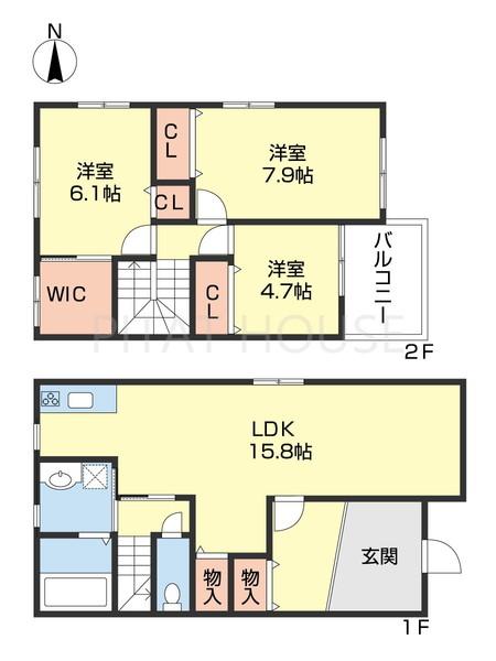  間取り図写真