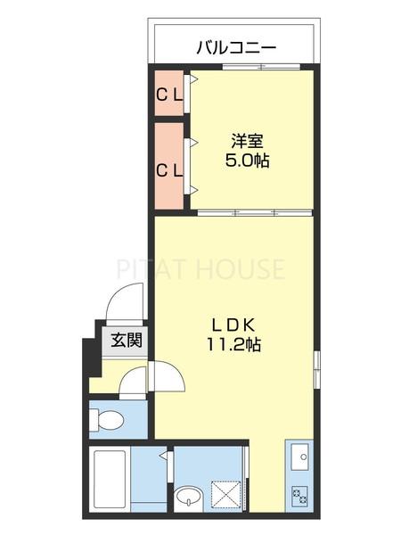 フジパレス吹屋町ノース（103） 間取り図画像