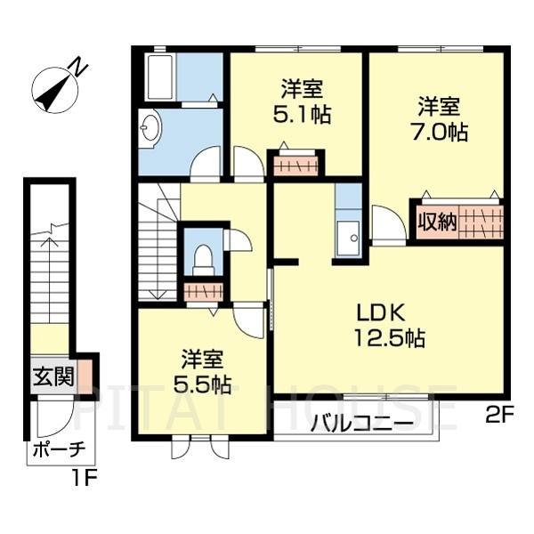 フォーナス（202） 間取り図画像