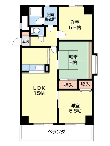  間取り図写真