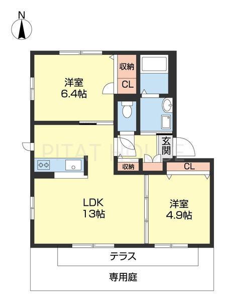  間取り図写真