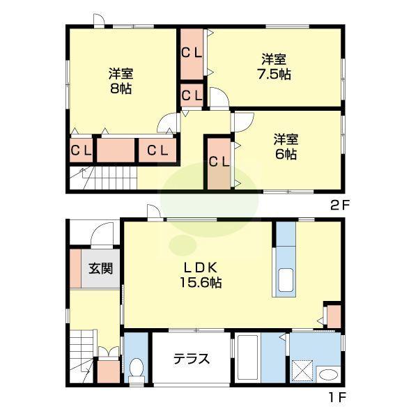 間取り図写真
