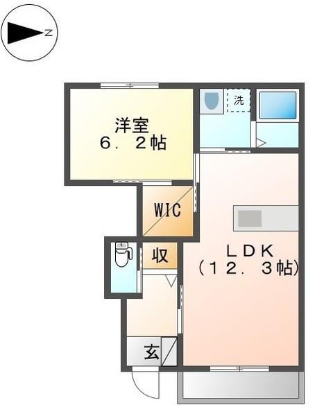モイスシャームM 間取り図画像