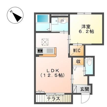 サン・モール松江（103） 間取り図画像