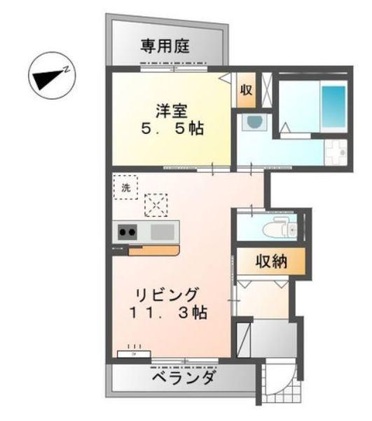  間取り図写真