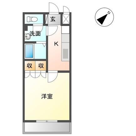 グランクール（107） 間取り図画像