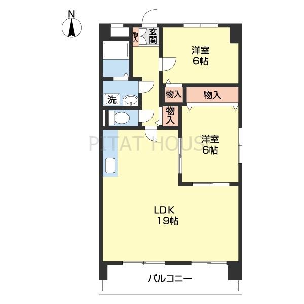ステイくろだ（501） 間取り図画像
