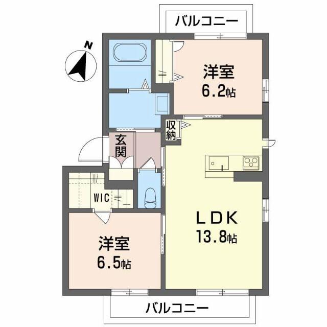 ベレオ小堀（301） 間取り図画像