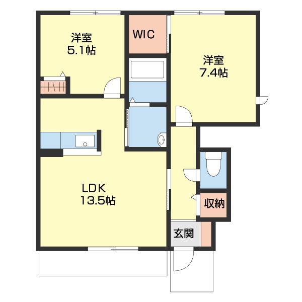 MAST COURT秋葉（110） 間取り図画像