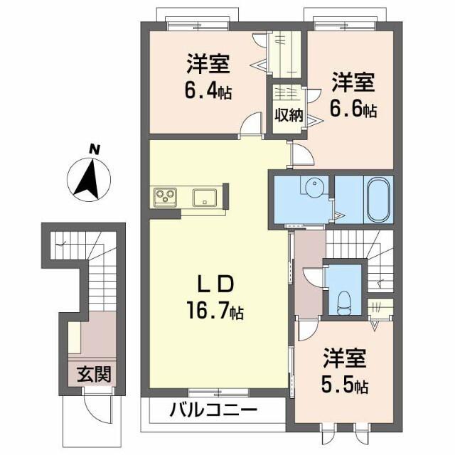  間取り図写真