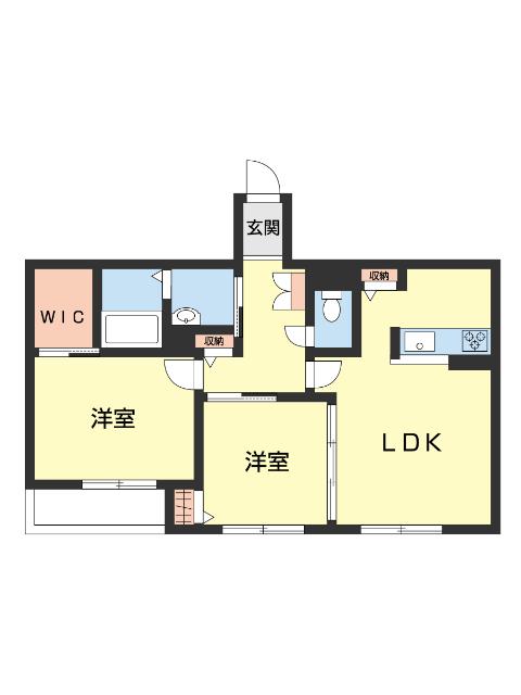 シャーメゾンBrilliant（102） 間取り図画像