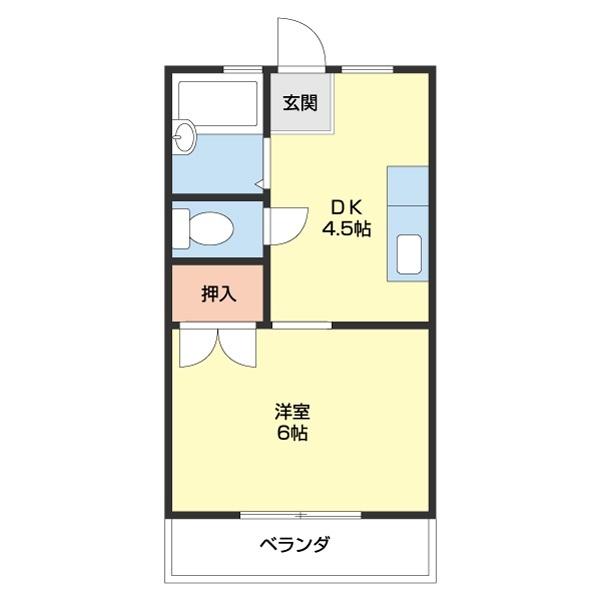 メゾン広田（103） 間取り図画像