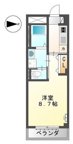 グラン・ルーチェ（301） 間取り図画像