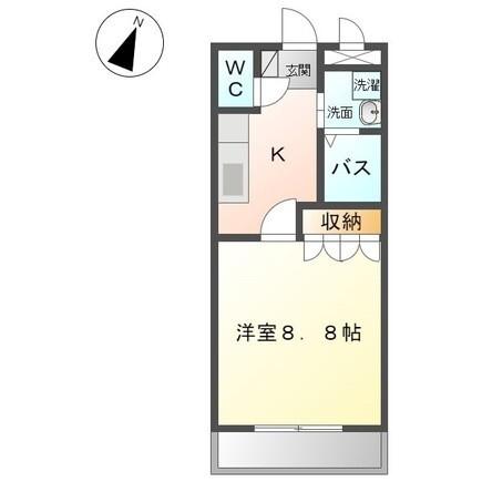 アンジェラ（303） 間取り図画像