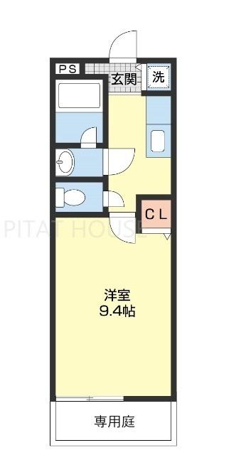 キーウィ荘（105） 間取り図画像