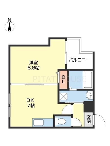 ヴァンクール吹屋（103） 間取り図画像
