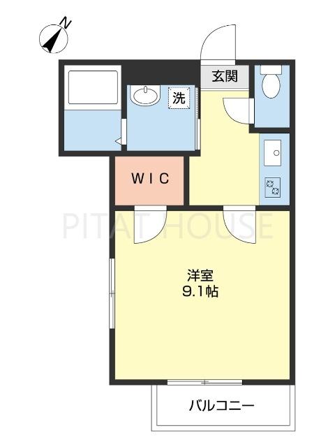 フジパレス新中通Ⅰ番館（101） 間取り図画像