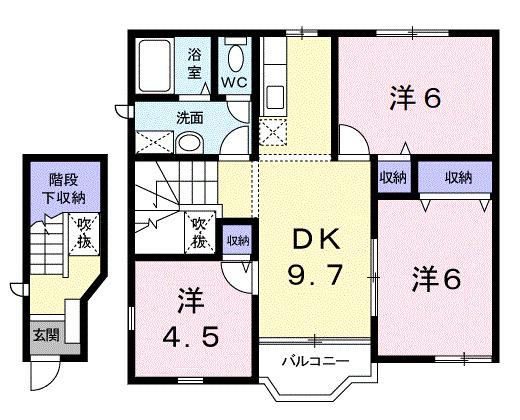  間取り図写真