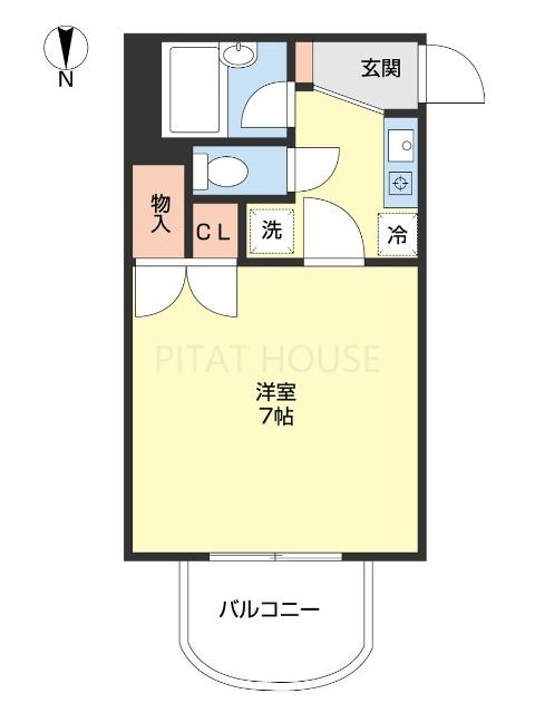 メゾン十番丁（201） 間取り図画像