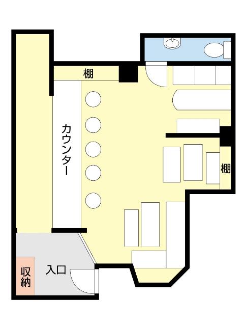 六華ビル（1F） 間取り図画像