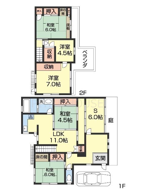  間取り図写真