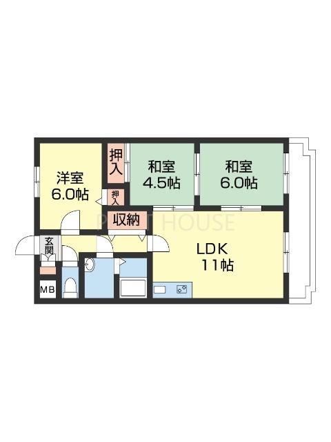  間取り図写真