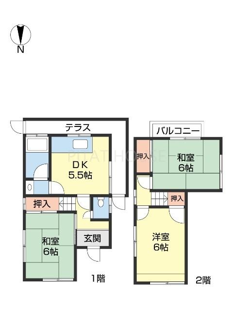  間取り図写真