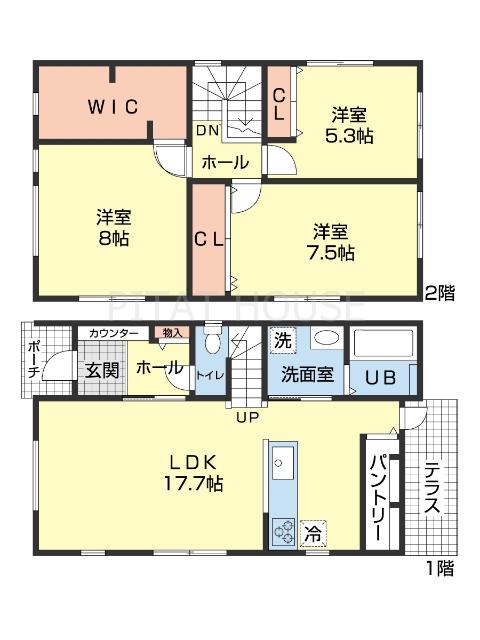  間取り図写真