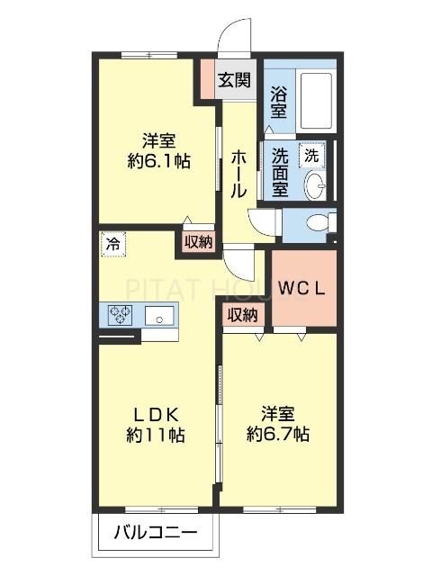 ルピナス（103） 間取り図画像