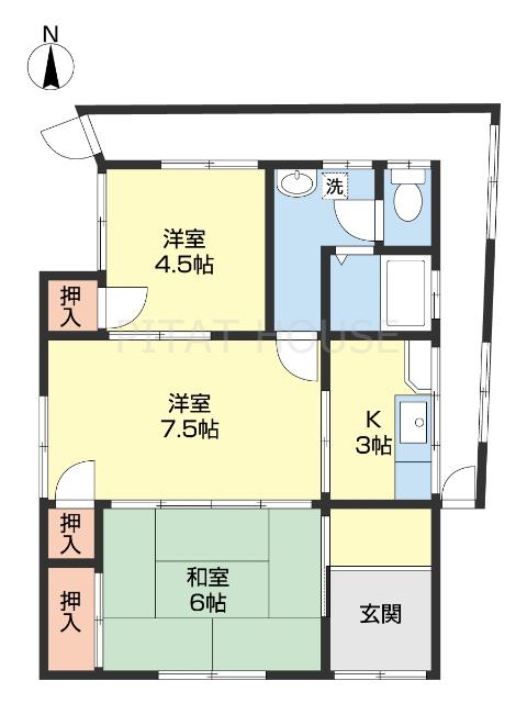  間取り図写真