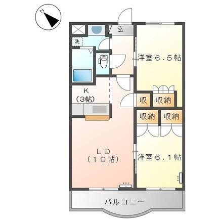 グランヴィア松江（503） 間取り図画像