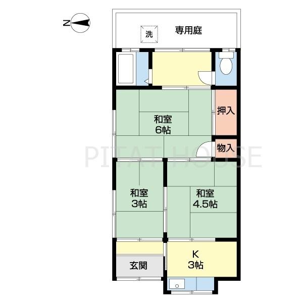  間取り図写真